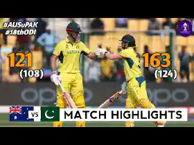 Australia vs Pakistan World Cup 2023