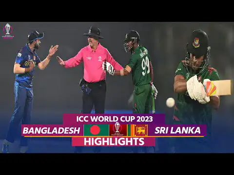 Bangladesh vs Sri Lanka World Cup 2023