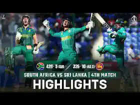 WC 2023 South Africa vs Sri Lanka