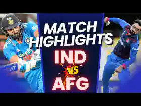 India vs Afghanistan Highlights | World Cup 2023