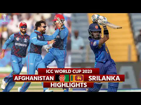 Sri Lanka vs Afghanistan Highlights
