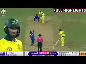 Australia vs Sri Lanka Full Match Highlights