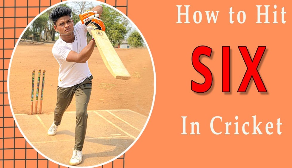 How to hit six in cricket?